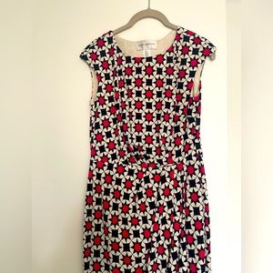 Donne Morgan sleeveless print dress